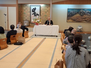 ６月22日、長野滋賀県人会の皆様が就任のお祝い会を開催しました。